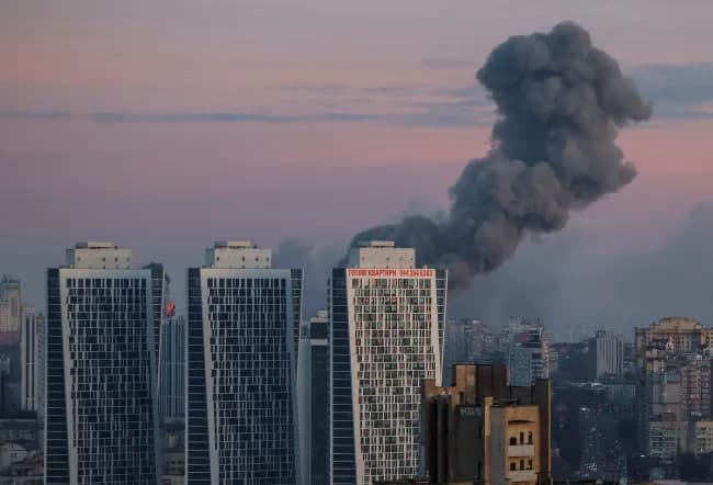 Rossiya Ukraina bo‘ylab 100 dan ortiq raketa uchirdi. Asosiy ma’lumotlar
