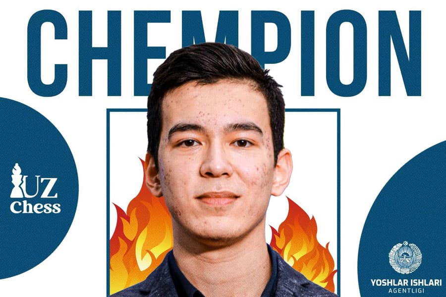 Uzbek grandmaster Nodirbek Abdusattarov wins tournament in Sweden