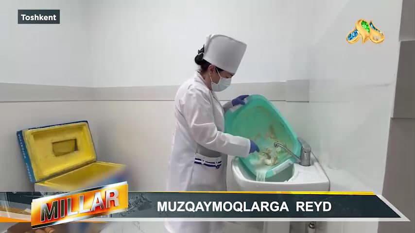 Toshkentda sovuq qutili aravalarda sotilayotgan muzqaymoqlar bo‘yicha reyd o‘tkazildi