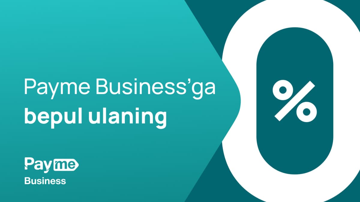 Payme Business янги офлайн бизнес ҳамкорлари учун 6 ойлик бепул хизматни таклиф этади