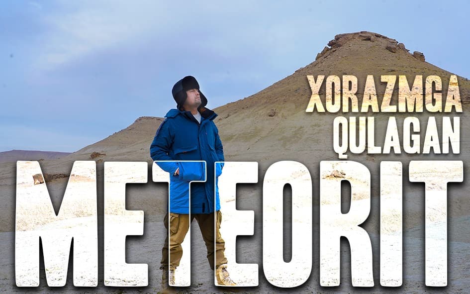 Meteorit krateri joylashgan manzil – Xorazm milliy tabiat bog‘i