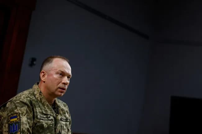Rus nashrlari Sirskiyning Rossiyadagi oilasi haqida yozmoqda