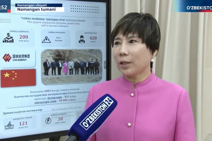 Chinese company to engage in copper mining in Namangan region