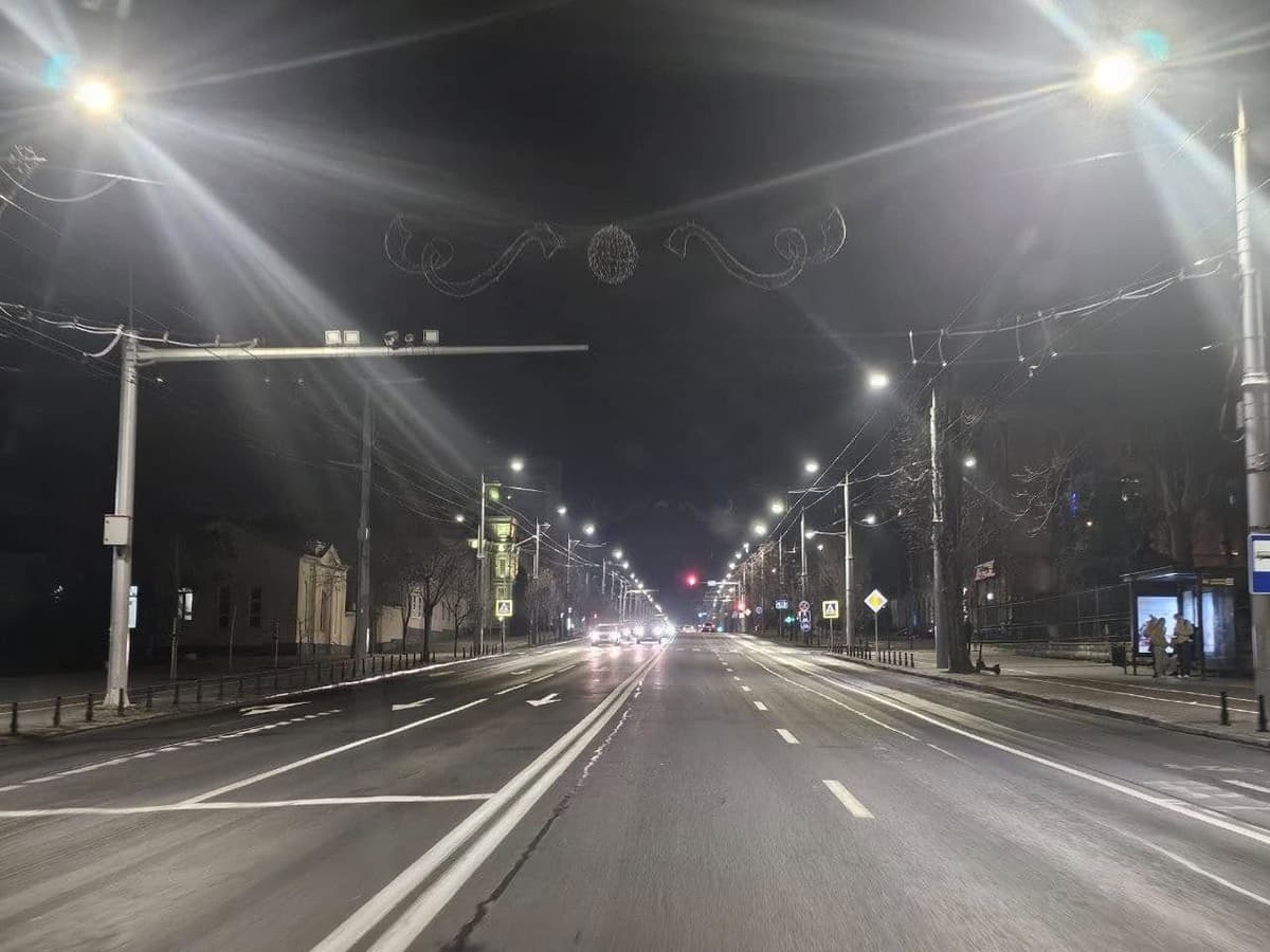 Kishinyovda yangi yil chiroqlari energiya inqirozi tufayli o‘chirildi