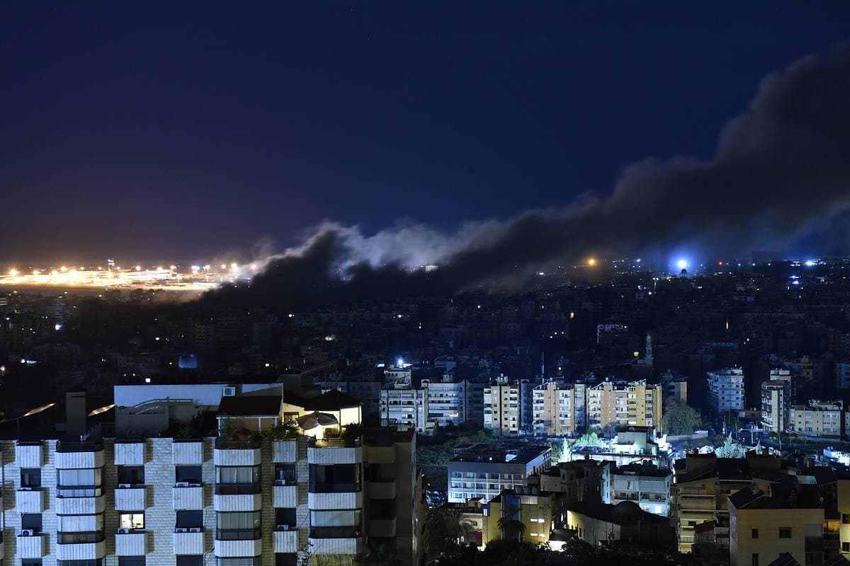 Isroil armiyasi Bayrut janubiga besh marta havo hujumi uyushtirdi