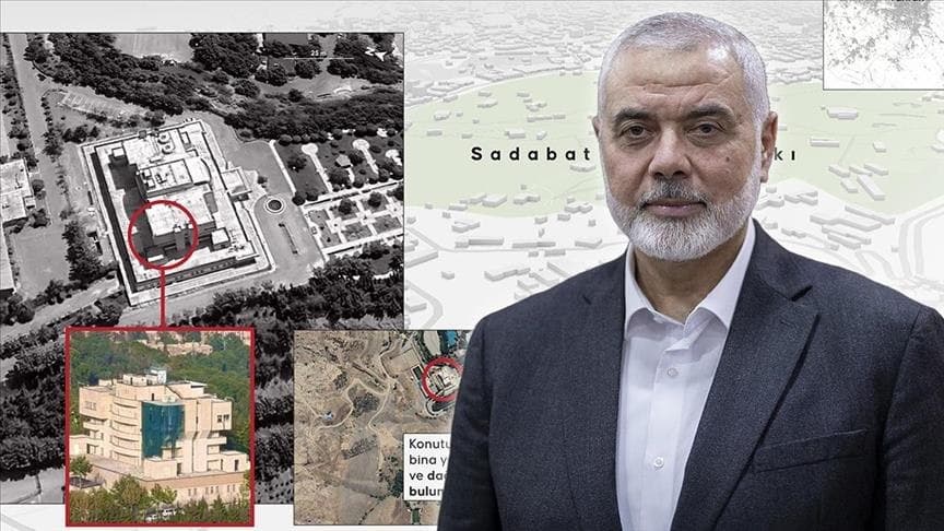 WP: Isroil Oq uyga Haniyaning o‘ldirilishiga aloqador ekanini bildirdi