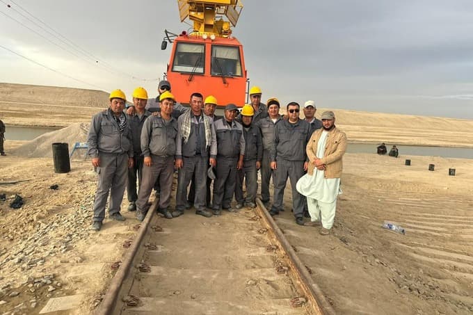 Uzbekistan Railways offers a 50% discount for repairing Afghan railway