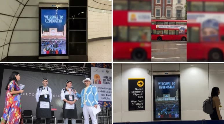 Large-scale advertising campaign dedicated to Uzbekistan’s tourism potential kicks off in London