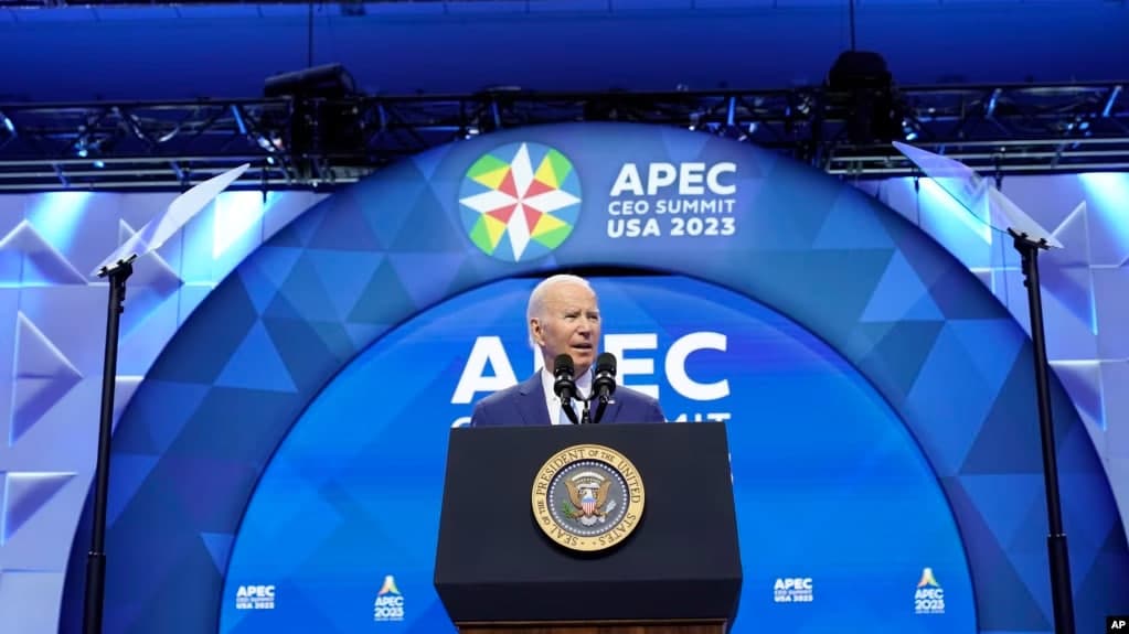 Bayden AQShning APEC doirasida aloqalarni mustahkamlash rejalarini e’lon qildi