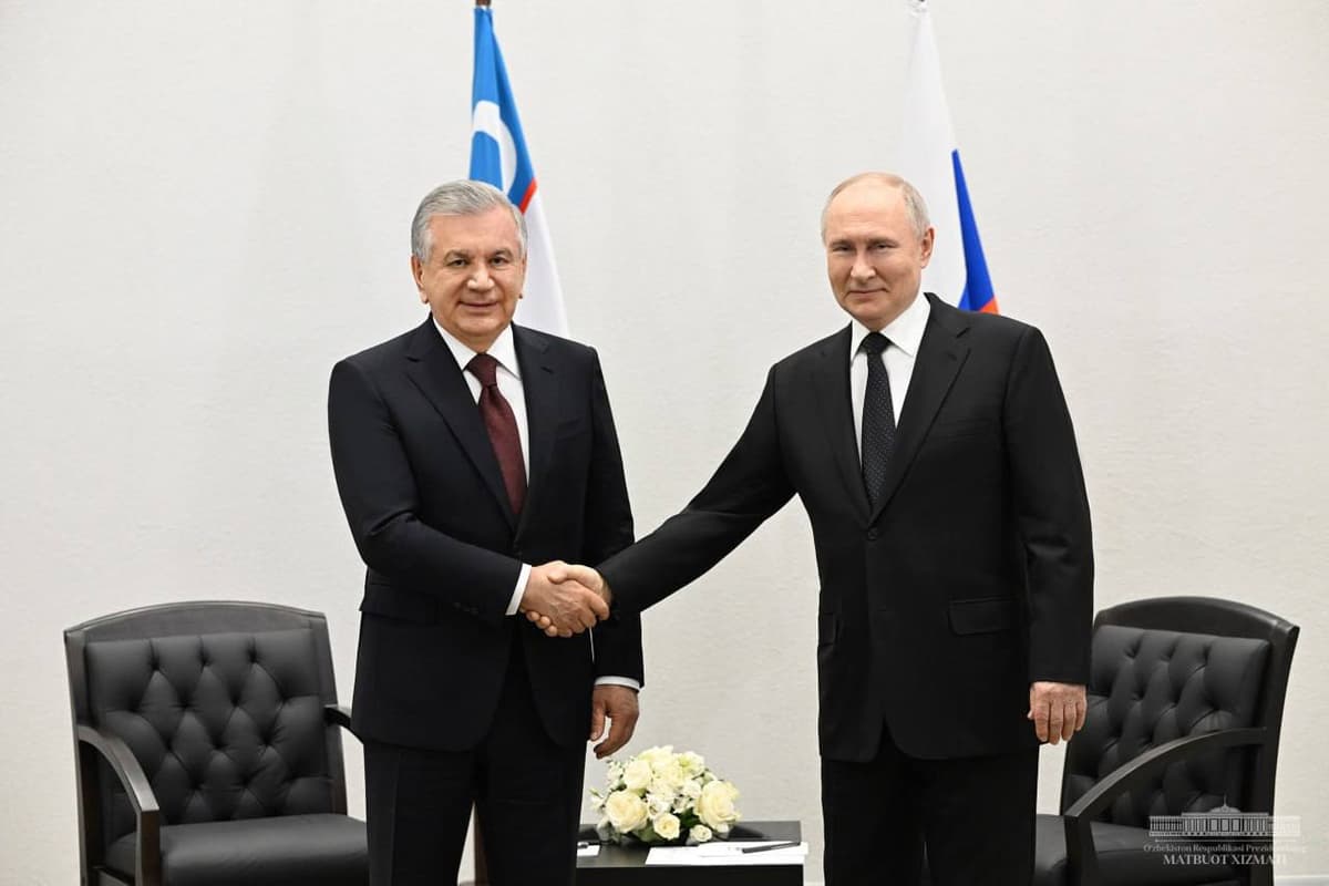 Mirziyoyev Putinni prezident saylovidagi g‘alabasi bilan tabrikladi
