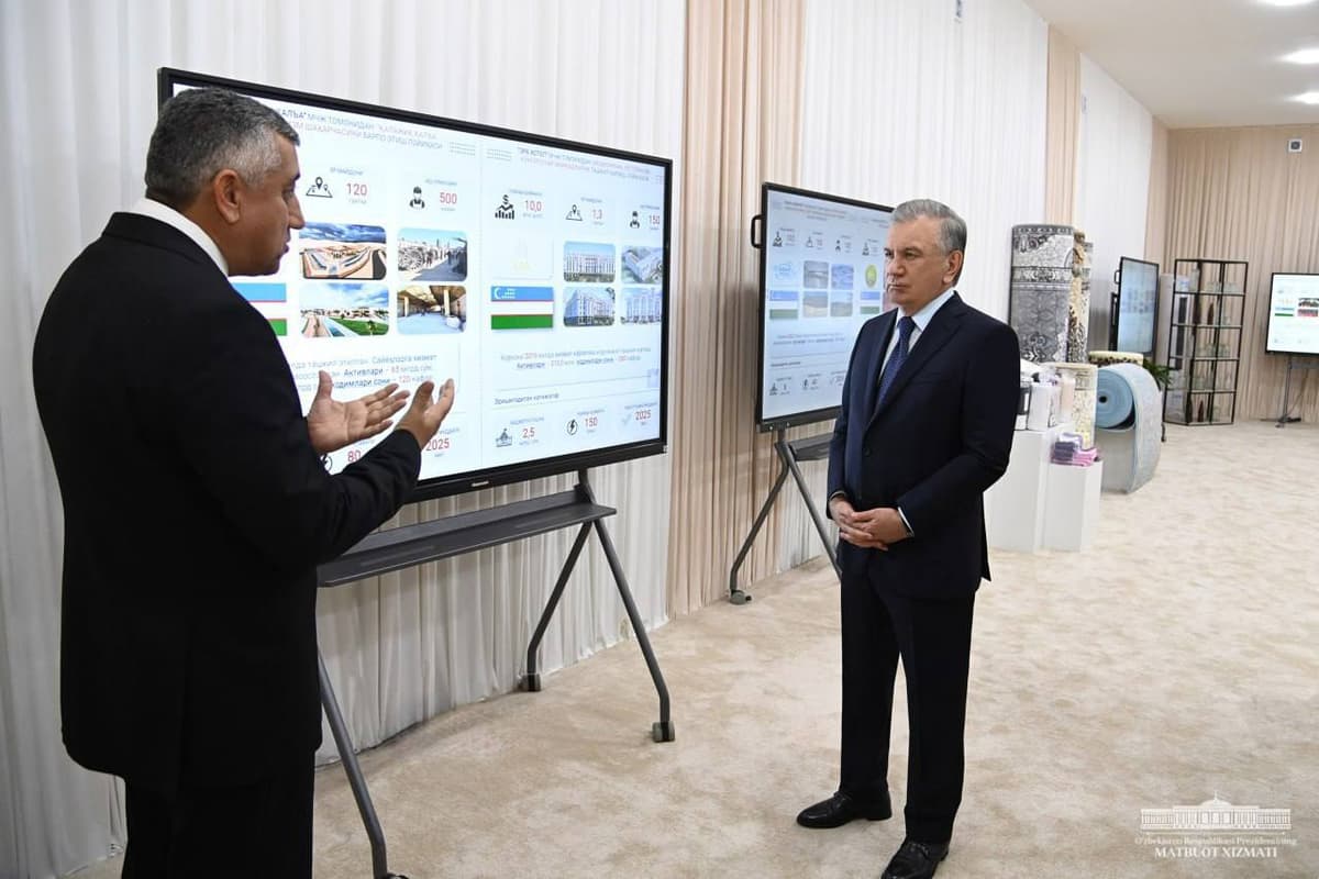 Президент Хоразм вилоятида режалаштирилган инвестиция лойиҳалари тақдимоти билан танишди
