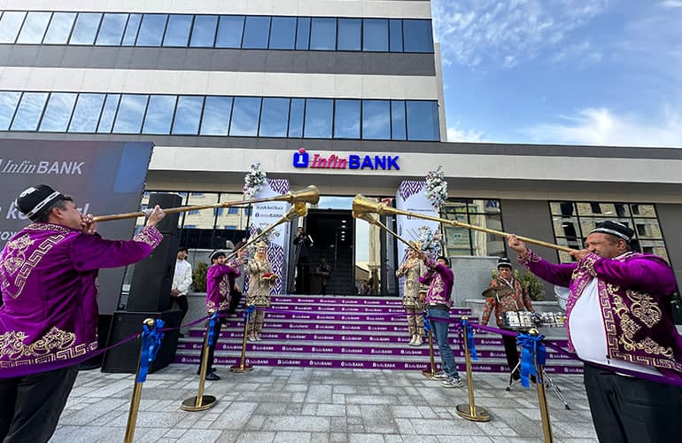 “InfinBANK” AJ mijozlarga xizmat ko‘rsatishni yaxshilash maqsadida yangi ofis ochmoqda