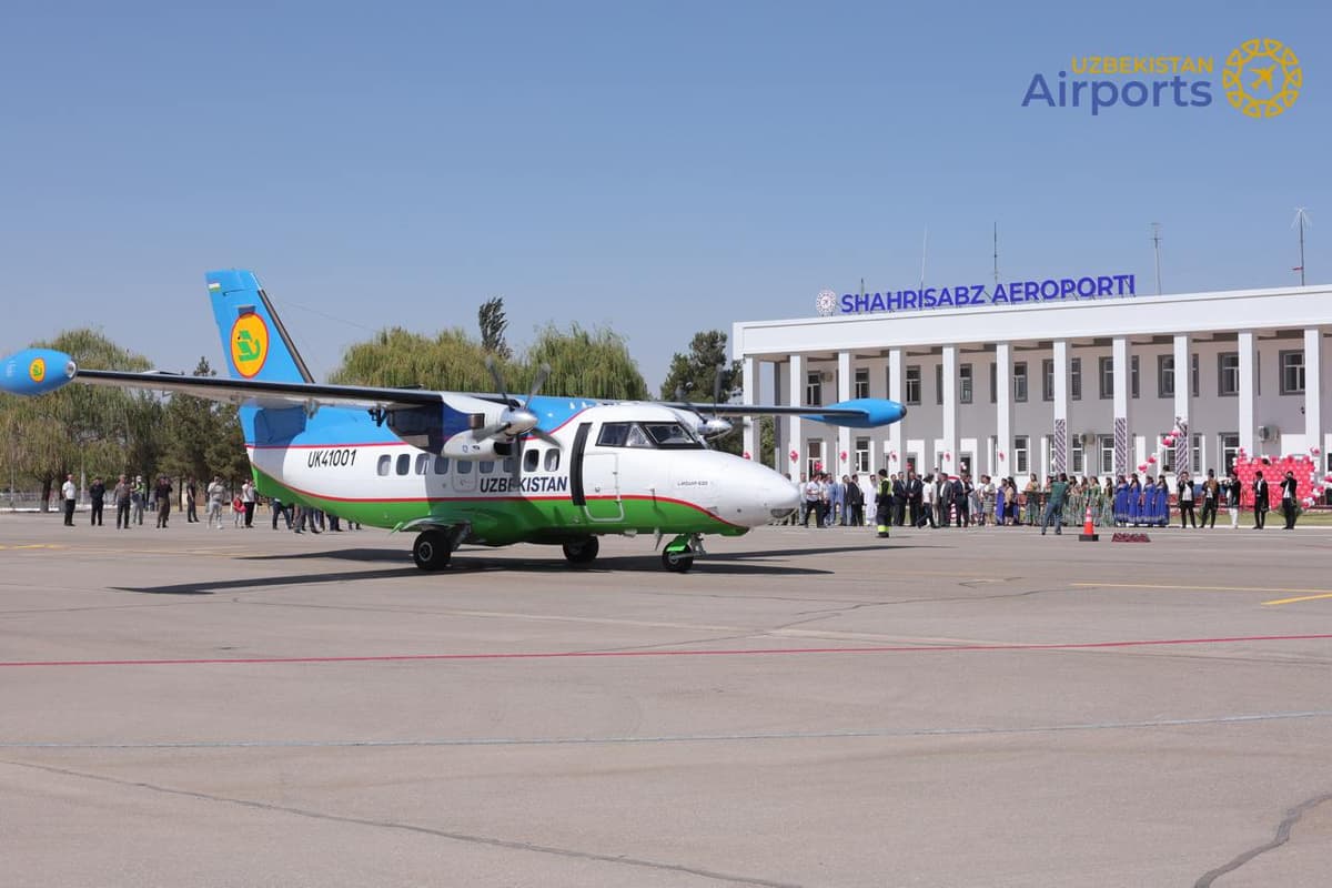 Shakhrisabz airport reopens for civil aviation flights