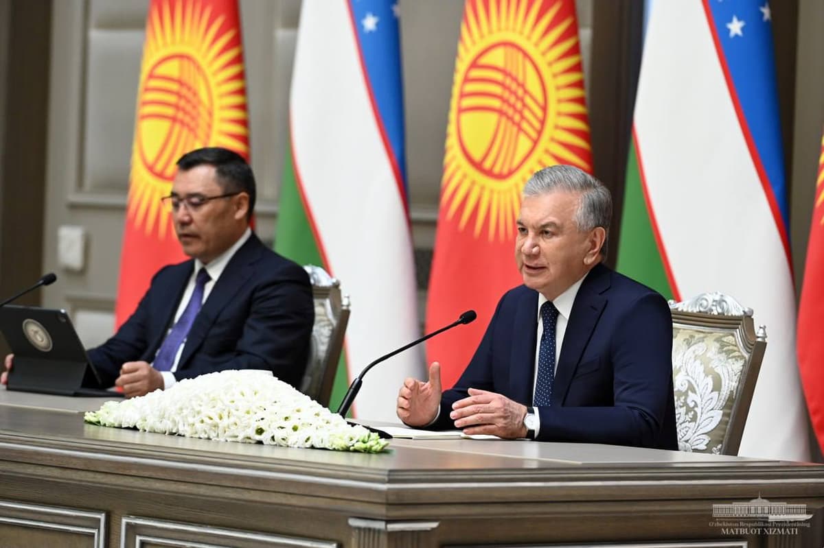 «Xitoy-Qirg‘iziston-O‘zbekiston» temir yo‘lini qurish bo‘yicha bitim imzolangani tarixiy voqea bo‘ldi - Mirziyoyev