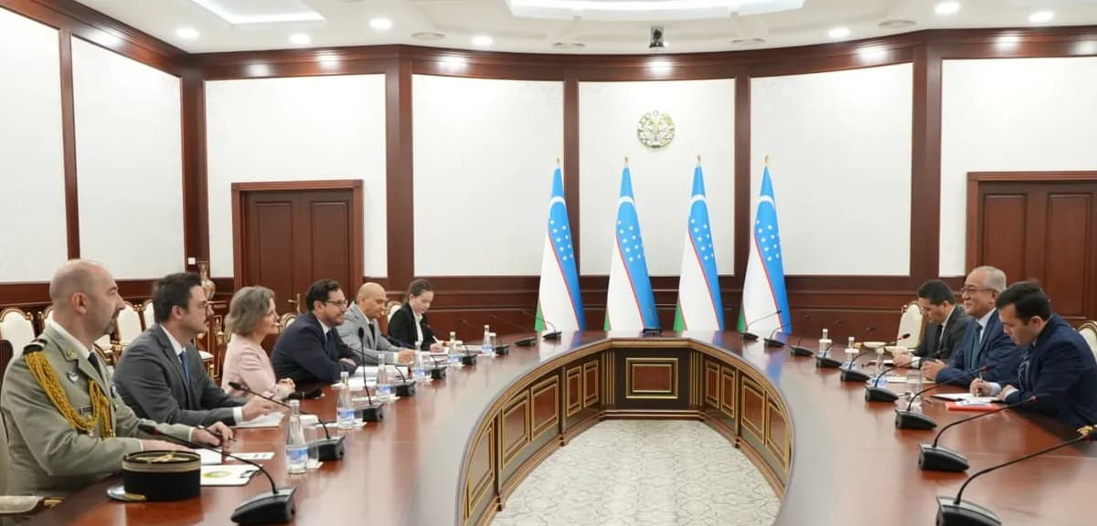 Uzbekistan, France discuss coordinated efforts on Afghan crisis, terrorism, and drug trafficking