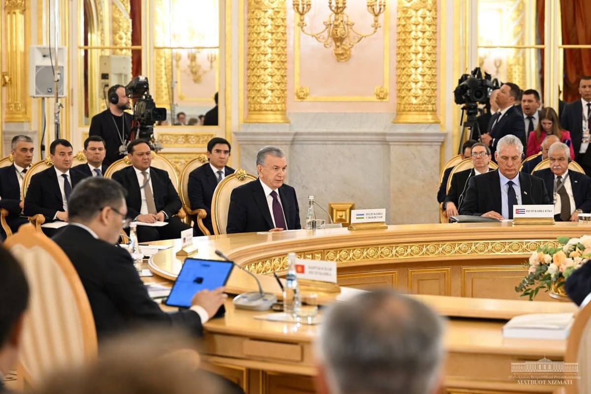Shavkat Mirziyoyev YeOII yig‘ilishida 5 tashabbusni ilgari surdi