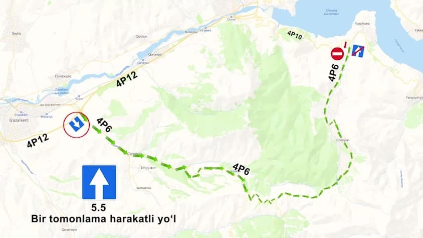 Bo‘stonliqda 10 yanvargacha harakat bir tomonlama bo‘ladi