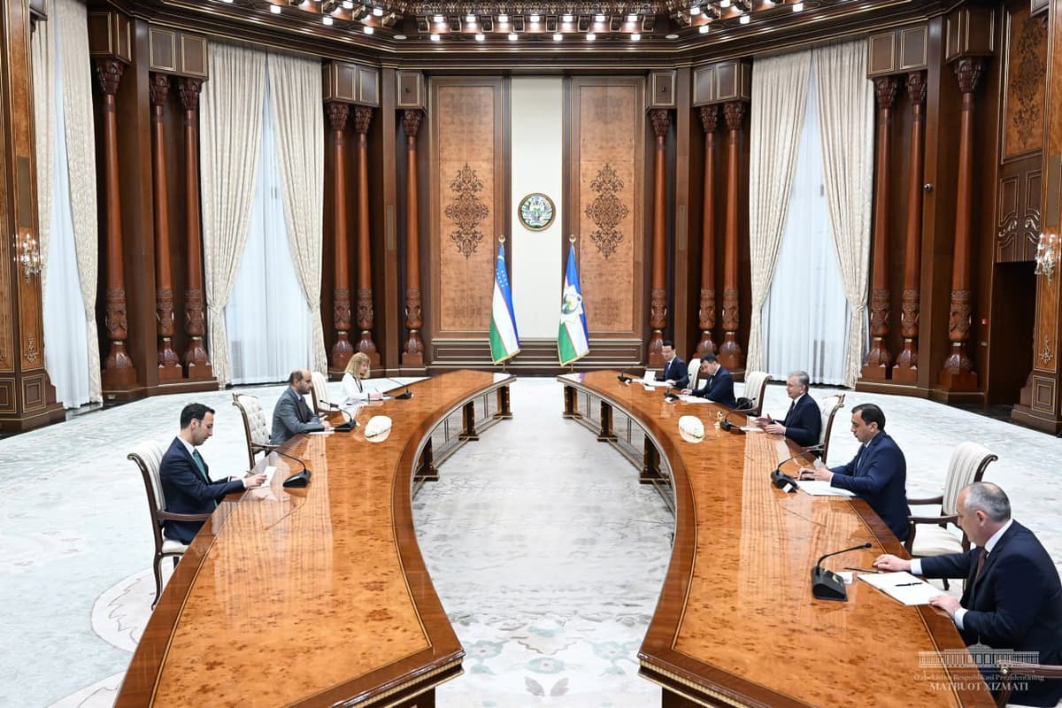 Shavkat Mirziyoyev OPeK Xalqaro jamg‘armasi rahbarini qabul qildi
