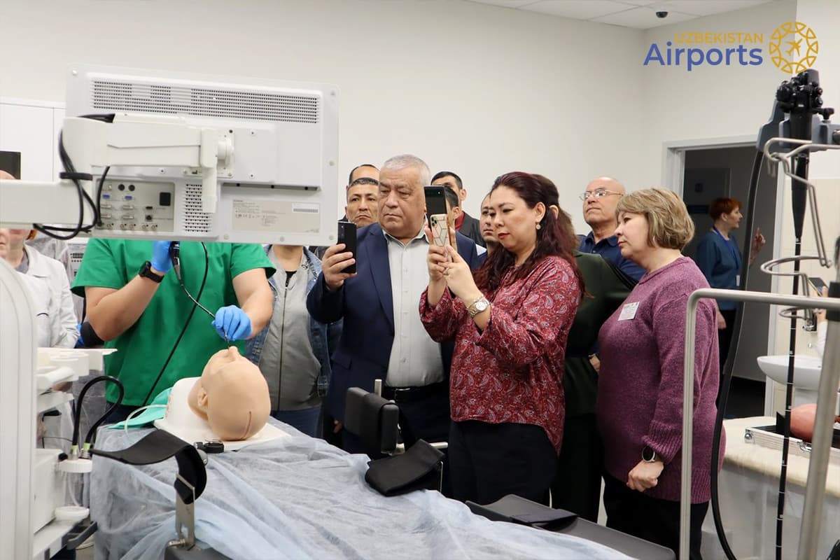 O‘zbekiston aeroportlaridagi shifokor va qutqaruvchilar Belarusda o‘qitildi