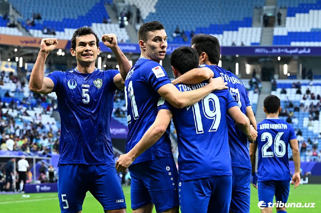 O‘zbekiston guruhni mag‘lubiyatsiz yakunladi. «Kengurular»ga sakrab gol urilgan, Sergeyev yo‘qotilgan «jang»dan fotogalereya