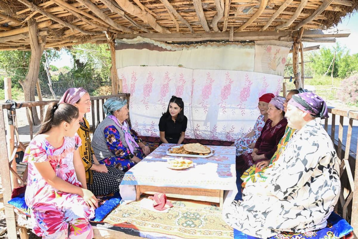 Saida Mirziyoyeva visits Karakalpakstan, inspects social and economic conditions