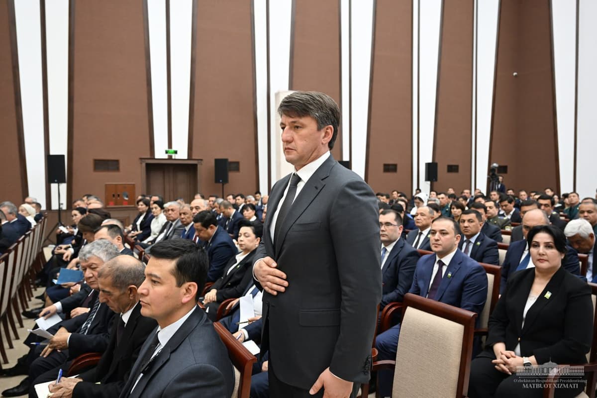 Shavkat Umurzoqov Toshkent shahri hokimi etib tasdiqlandi