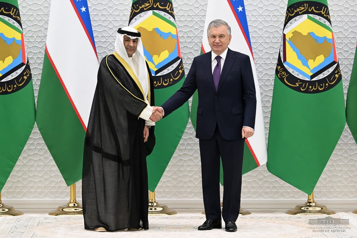 Mirziyoyev Ko‘rfaz arab davlatlari kengashi bilan hamkorlikni kengaytirish muhimligini ta’kidladi