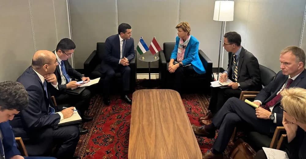 Uzbekistan and Latvia to strengthen ties in transportation, IT, trade, and investments