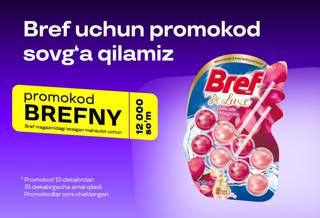 BREF bilan Yangi yil layfxaklari