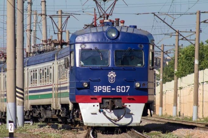 Train service en route Tashkent-Angren temporarily suspended
