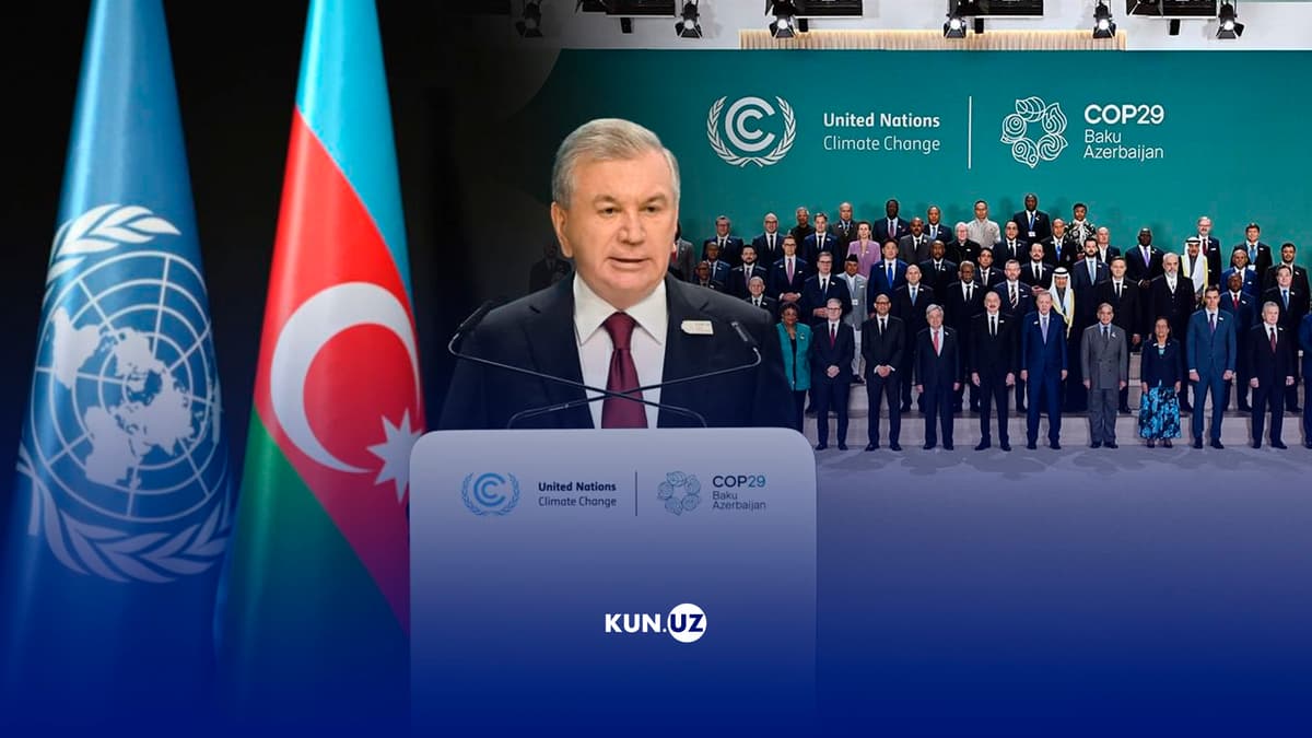 Uzbekistan pledges 35% emission reduction, boosts renewable energy plans at COP29