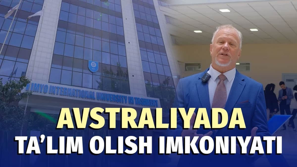 Toshkent Kimyo xalqaro universiteti talabalari endi Avstraliyada tahsil olishlari mumkin
