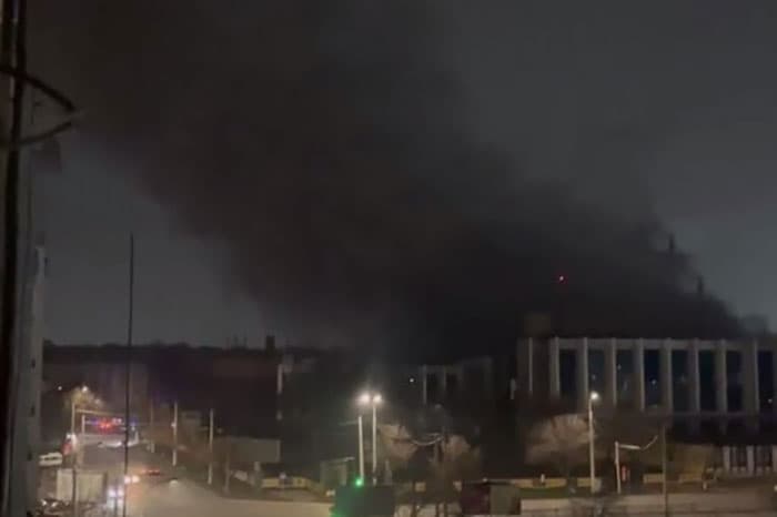 Toshkentda yong‘in ichida qolgan mebel sexidan 5 nafar ishchi qutqarildi