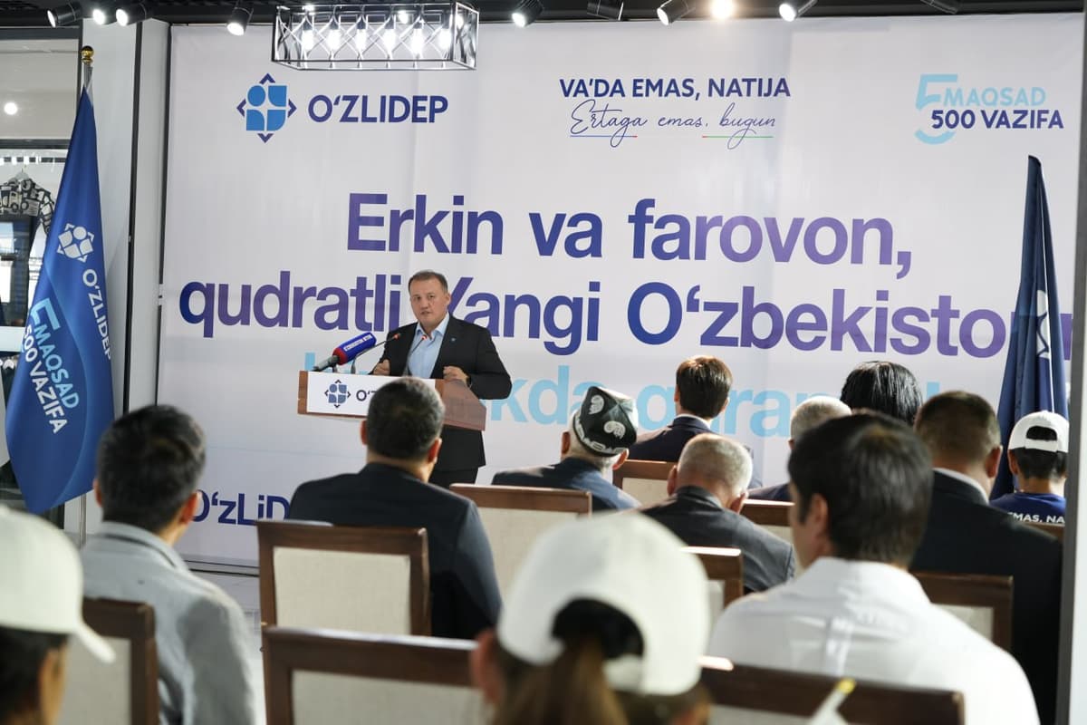 G‘ijduvonda O‘zLiDeP vakillari tadbirkorlar bilan uchrashdi