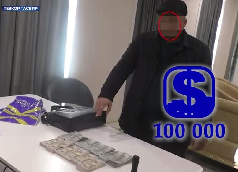Bukhara lawyer detained for receiving $100,000 in bribe