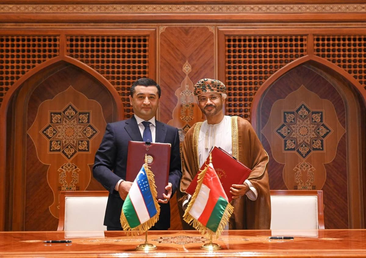 Uzbekistan, Oman ink an agreement on visa-free regime for holders of diplomatic passports, special and service passports