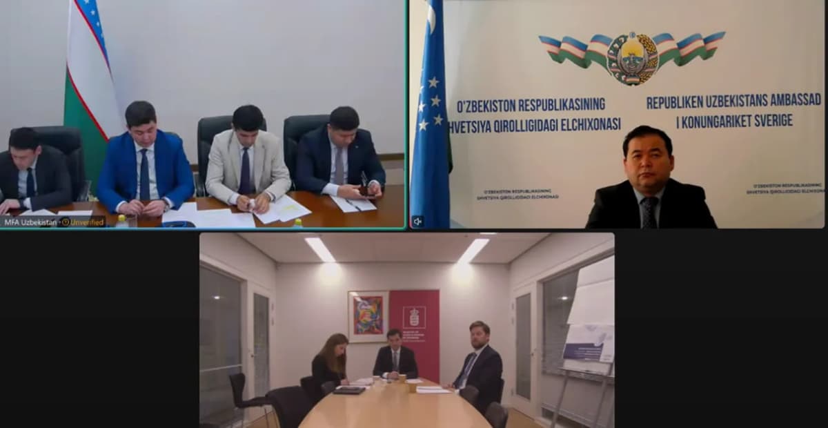 O‘zbekiston va Daniya o‘rtasida birinchi siyosiy maslahatlashuvlar o‘tkazildi