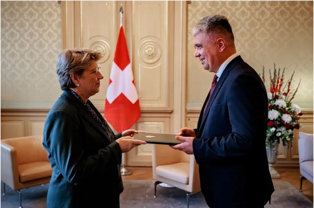 New Ambassador of Uzbekistan presents credentials to Swiss President