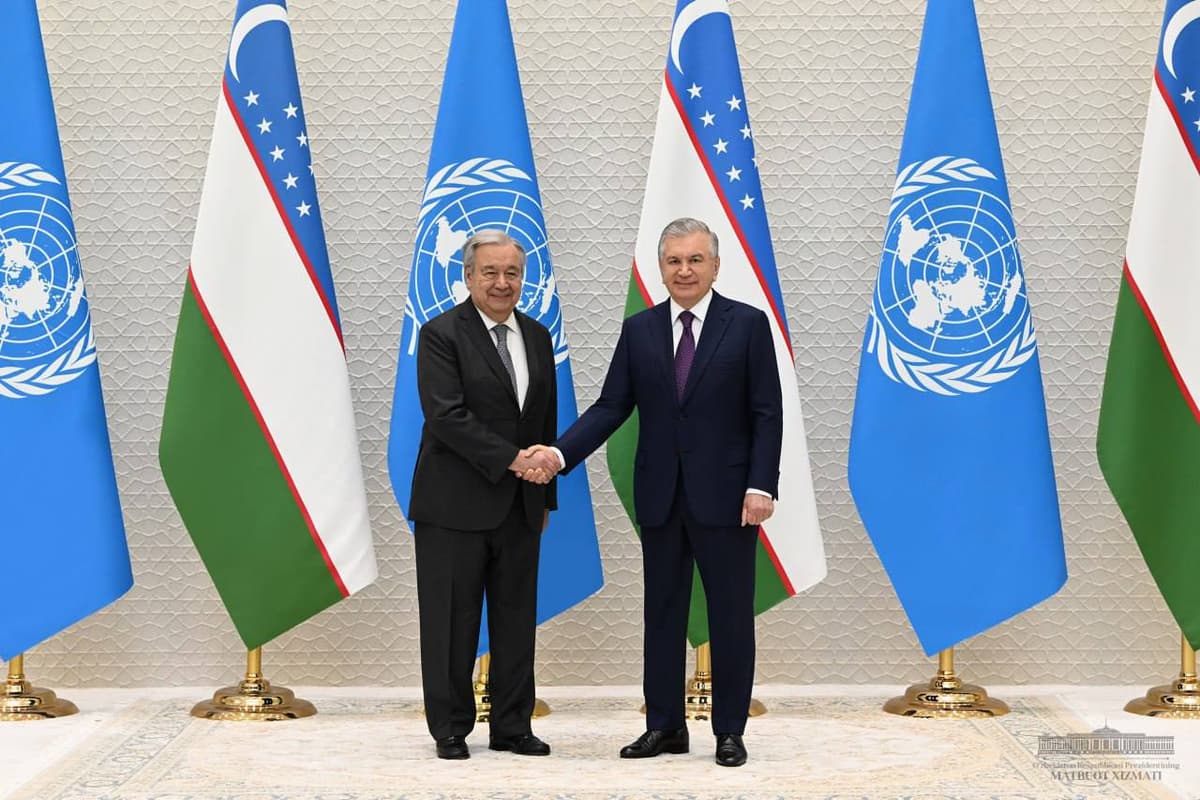 President Mirziyoyev and UN Secretary-General Guterres discuss enhancing cooperation, agree on new framework for SDGs