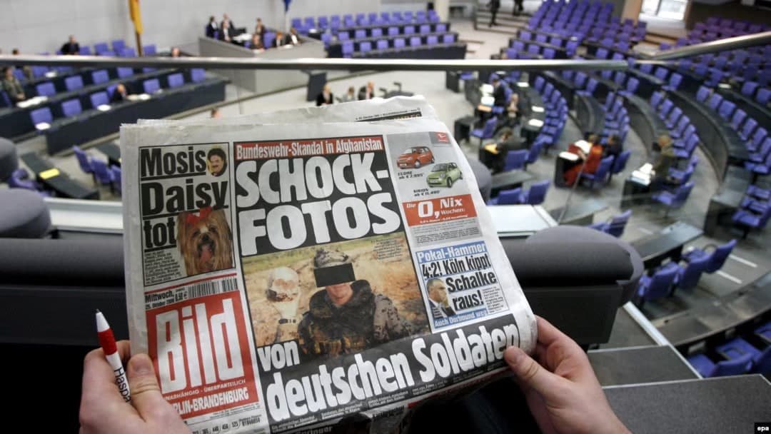 Rossiya Adliya vazirligi «Rus tilidagi Bild» media-loyihasini «chet el agenti» deb tan oldi