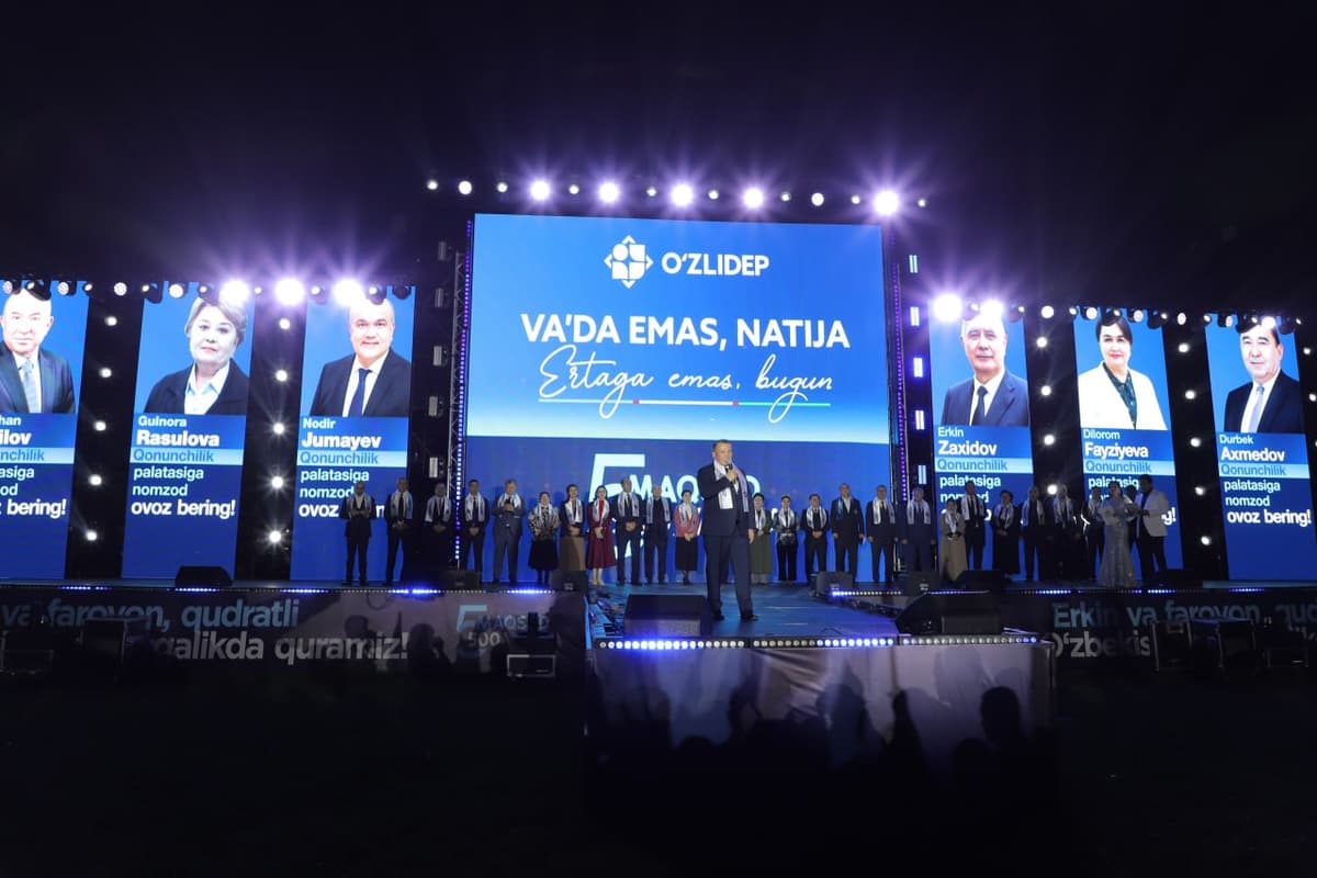 Poytaxtda O‘zLiDePning ommaviy tadbiri bo‘lib o‘tdi