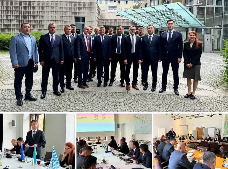 District and city governors from Uzbekistan studying Germany’s experience