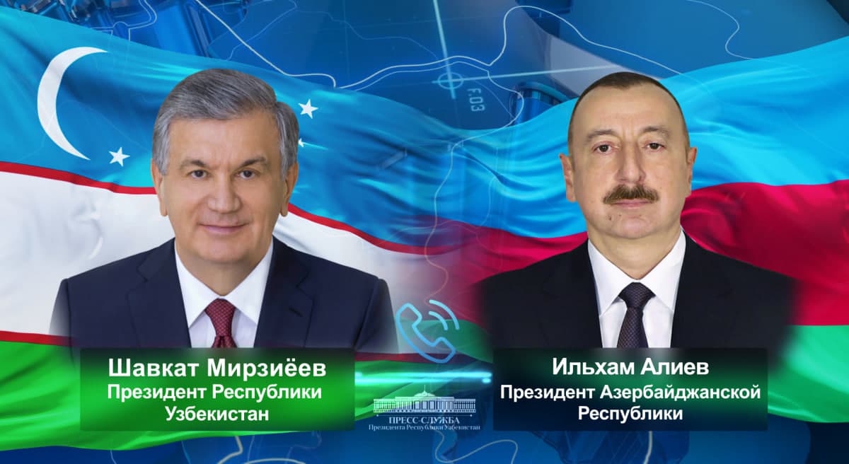 Shavkat Mirziyoyev congratulates Ilham Aliyev on his victory in presidential elections