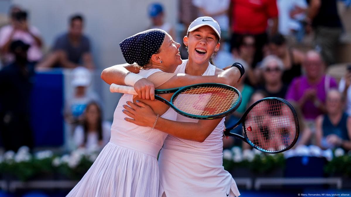 Rossiyalik tennischilar 2024 yilgi Olimpiadada kumush medalni qo‘lga kiritdi