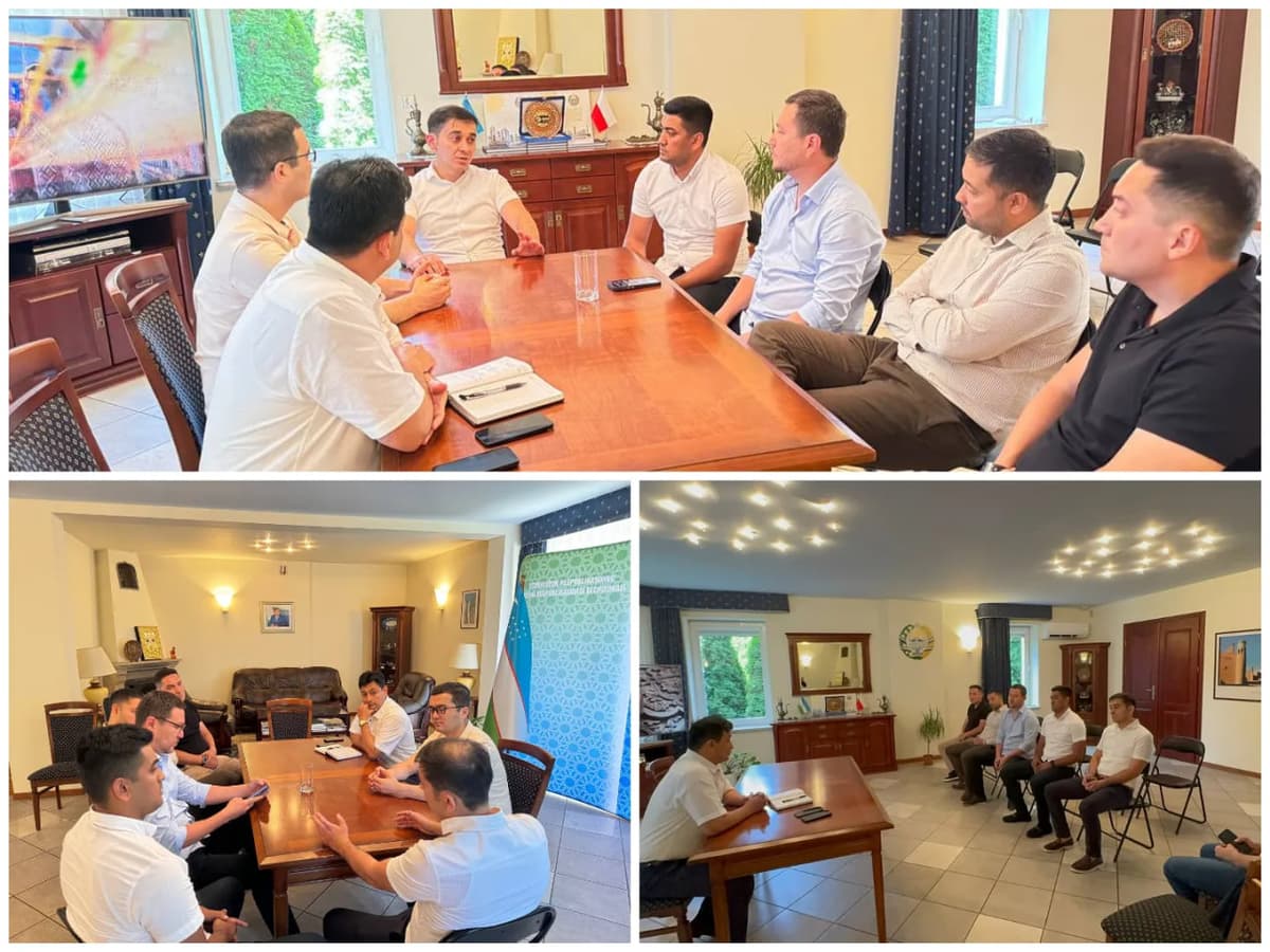 Uzbek entrepreneurs in Poland discuss trade and investment cooperation