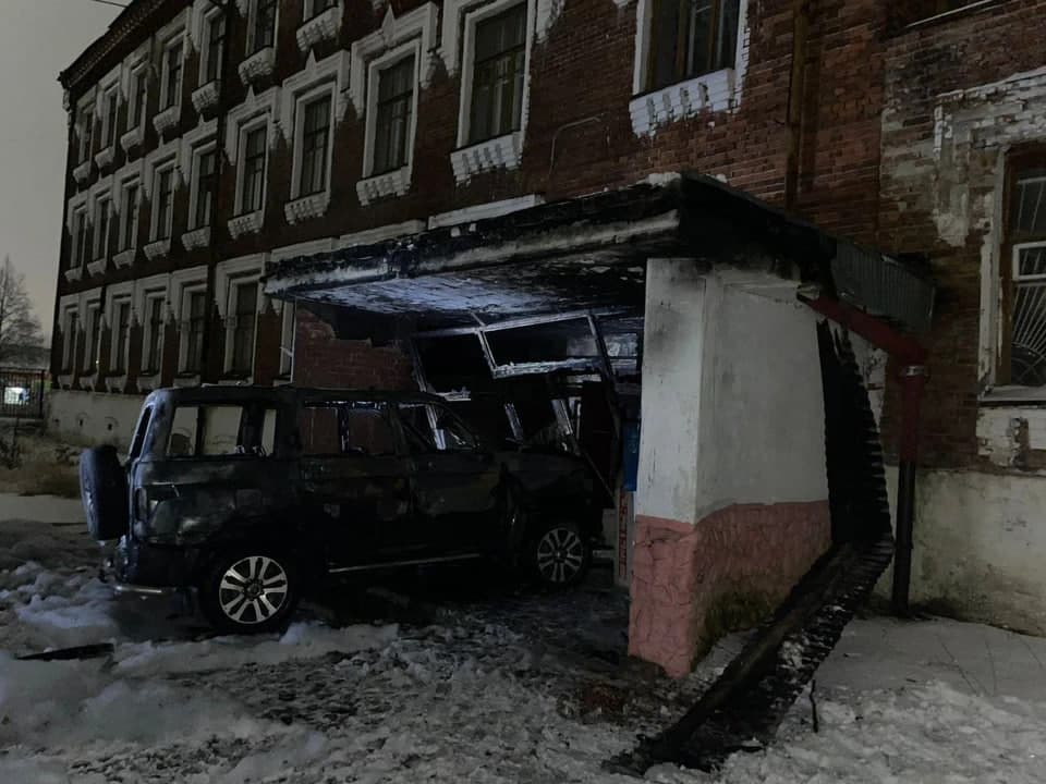 Vladimir oblastida haydovchi harbiy komissarlikka borib urildi