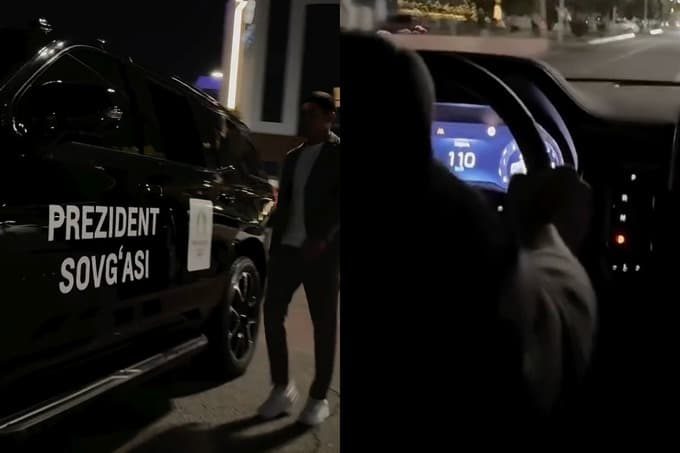 Toshkent markazida Tahoe’ni yuqori tezlikda haydagan bokschi jarimaga tortildi
