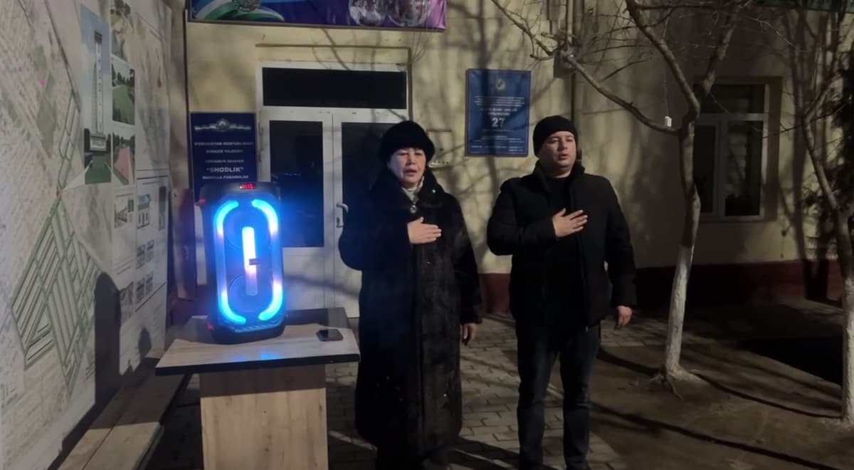 MFY binolarida har kuni tongda davlat madhiyasi ijro etilmoqda