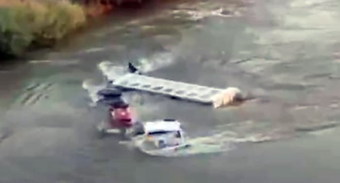 Truck falls into a river in Tashkent region, its passenger dies