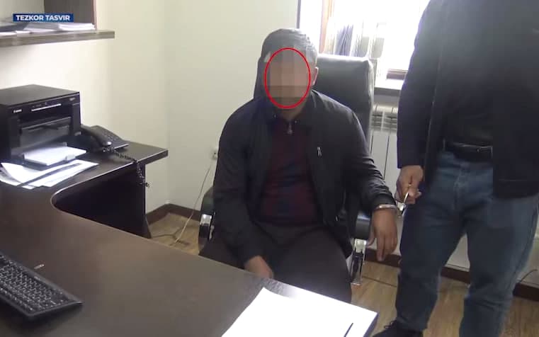 Qashqadaryoda tergovchi pora bilan ushlandi